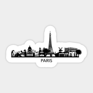 Paris Skyline Sticker